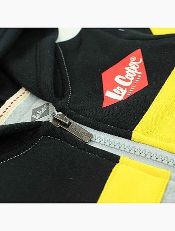 Lee Cooper - Conjunto fato de treino bebé casaco com capuz e calças estampado