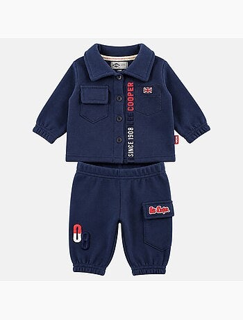 Lee Cooper - Conjunto fato de treino bebé menino casaco e calças