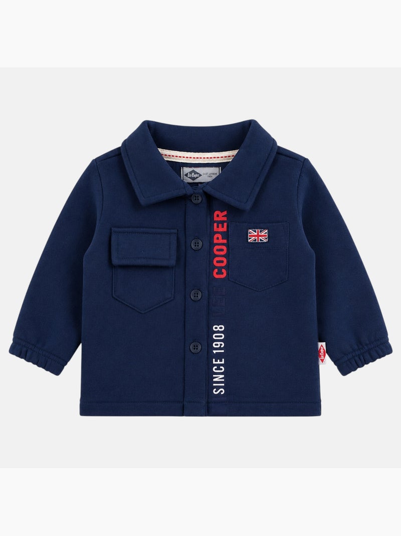 Lee Cooper - Conjunto fato de treino bebé menino casaco e calças Azul-marinho - Kiabi