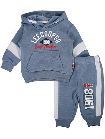 Lee Cooper - Conjunto fato de treino bebé menino sweat e calças estampado