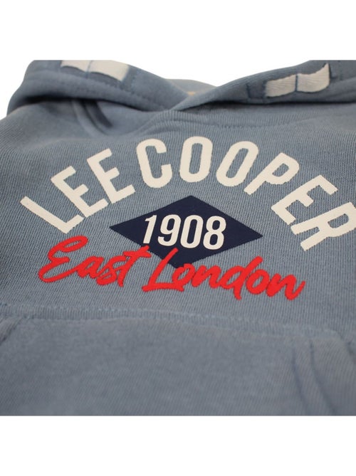 Lee Cooper - Conjunto fato de treino bebé menino sweat e calças estampado - Kiabi Lee Cooper - Conjunto fato de treino bebé menino sweat e calças estampado - Kiabi