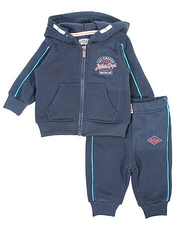 Lee Cooper - Conjunto fato de treino bebé menino sweat e calças estampado