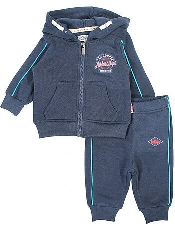 Lee Cooper - Conjunto fato de treino bebé menino sweat e calças estampado