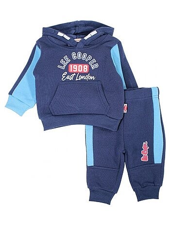 Lee Cooper - Conjunto fato de treino bebé menino sweat e calças estampado