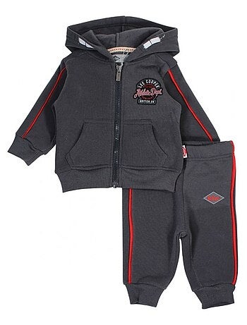 Lee Cooper - Conjunto fato de treino bebé menino sweat e calças estampado