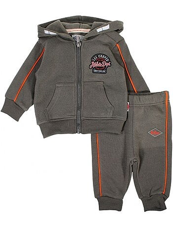 Lee Cooper - Conjunto fato de treino bebé menino sweat e calças estampado