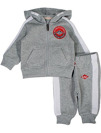 Lee Cooper - Conjunto fato de treino bebé menino sweat e calças estampado