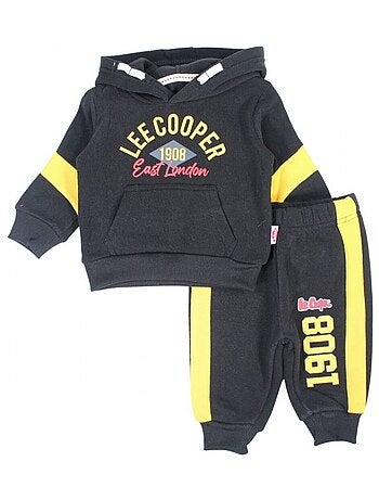 Lee Cooper - Conjunto fato de treino bebé menino sweat e calças estampado