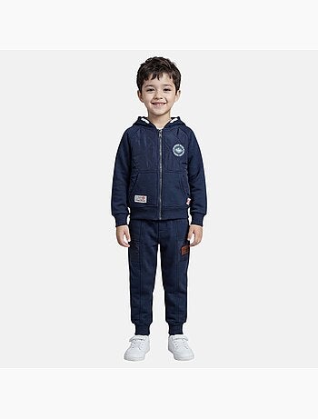 Lee Cooper - Conjunto fato de treino menino casaco com capuz e calças