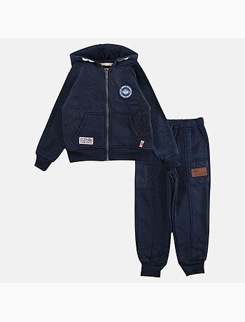 Lee Cooper - Conjunto fato de treino menino casaco com capuz e calças