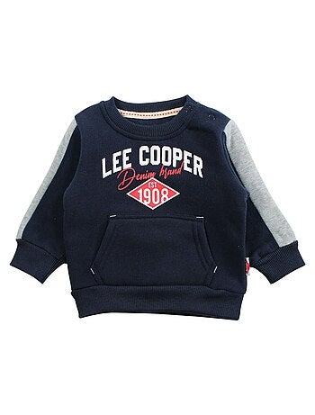 Lee Cooper - Conjunto fato de treino menino sweat com capuz e calças estampado