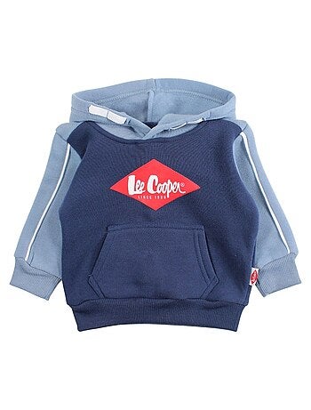 Lee Cooper - Conjunto fato de treino menino sweat com capuz e calças estampado
