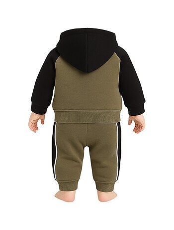 Lee Cooper - Conjunto fato de treino menino sweat com capuz e calças estampado