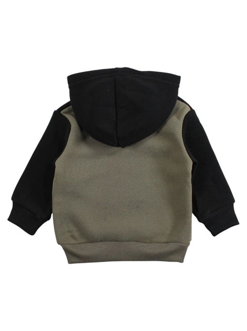 Lee Cooper - Conjunto fato de treino menino sweat com capuz e calças estampado - Kiabi Lee Cooper - Conjunto fato de treino menino sweat com capuz e calças estampado - Kiabi