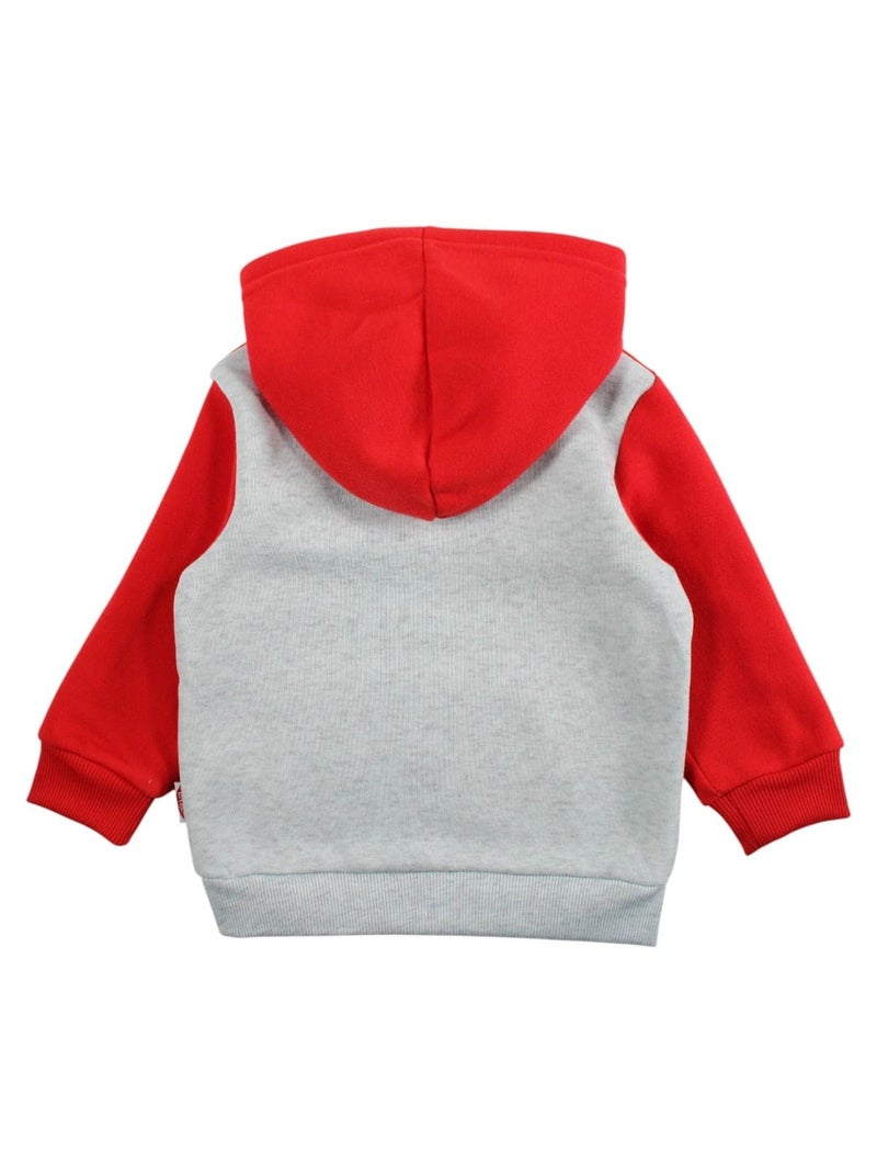 Lee Cooper - Conjunto fato de treino menino sweat com capuz e calças estampado Cinza - Kiabi