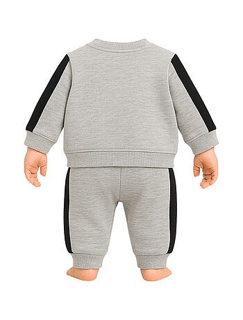 Lee Cooper - Conjunto fato de treino menino sweat com capuz e calças estampado