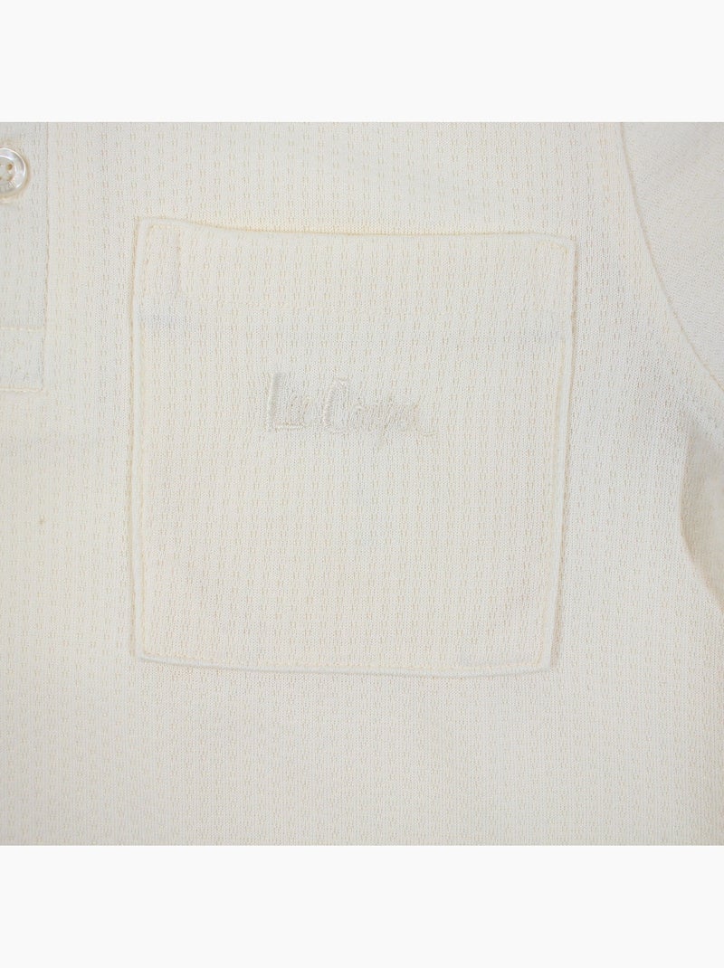 Lee Cooper - Conjunto infantil LEE COOPER composto por polo de manga curta e bermuda combinando Bege - Kiabi