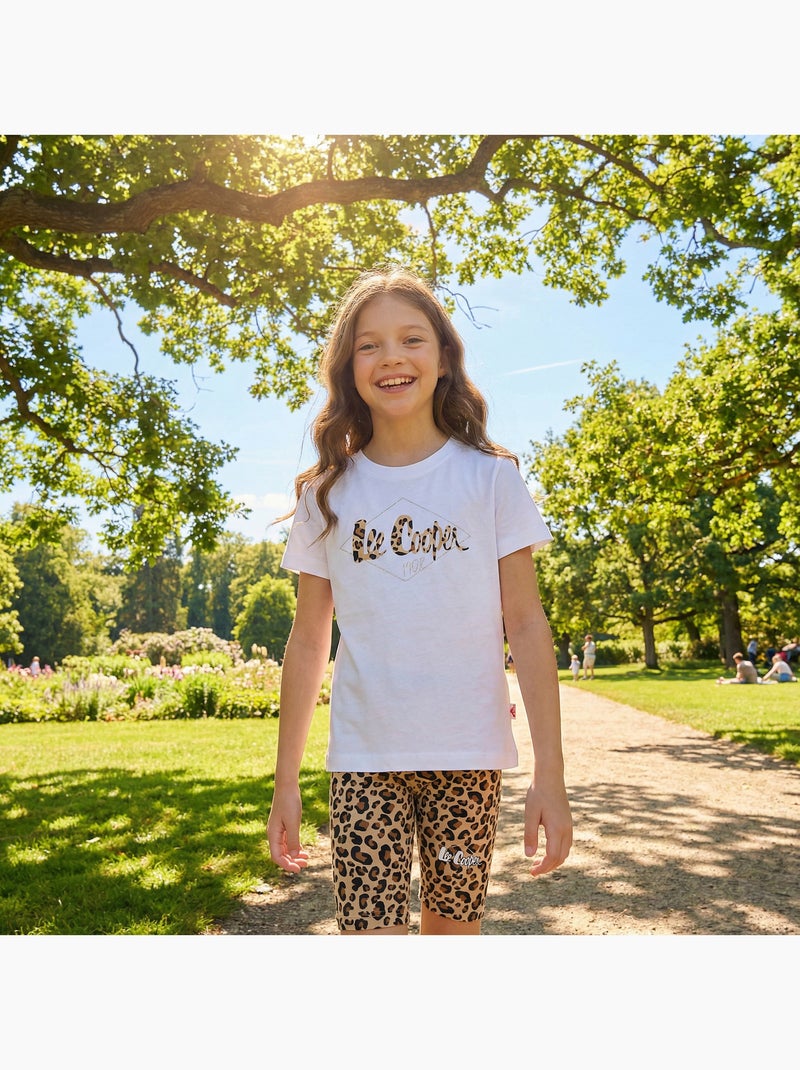Lee Cooper - Conjunto  menina Branco - Kiabi