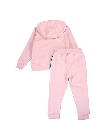 Lee Cooper - Conjunto menina casaco com capuz e calças de jogging