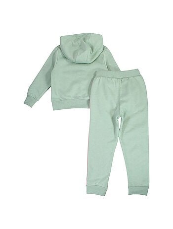 Lee Cooper - Conjunto menina casaco com capuz e calças de jogging