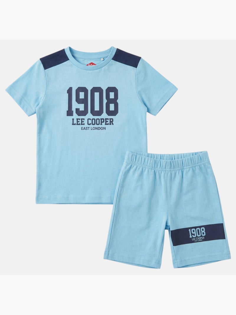 Lee Cooper - Conjunto  menino Azul - Kiabi