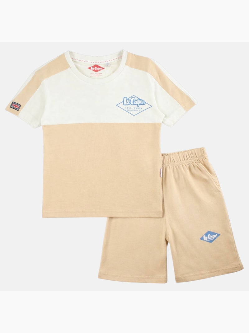 Lee Cooper - Conjunto  menino Bege - Kiabi