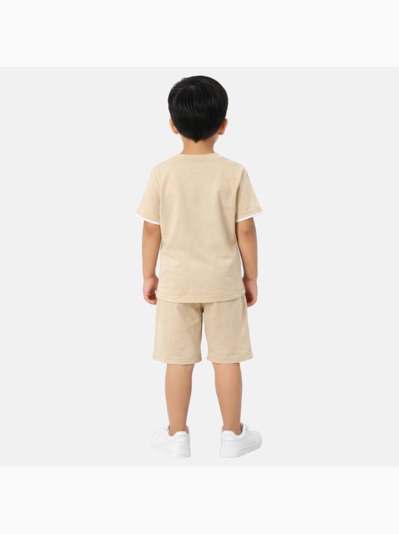 Lee Cooper - Conjunto  menino Bege - Kiabi
