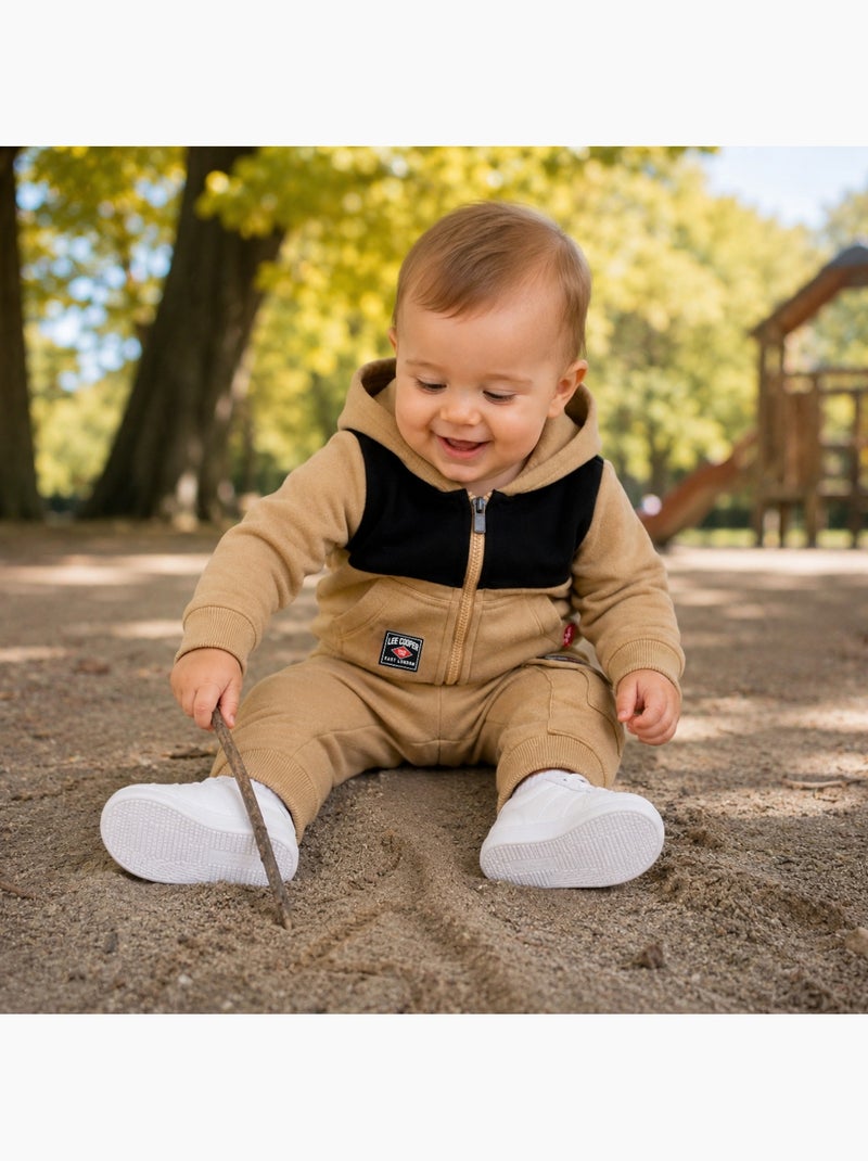 Lee Cooper - Conjunto para bebé menino Bege - Kiabi
