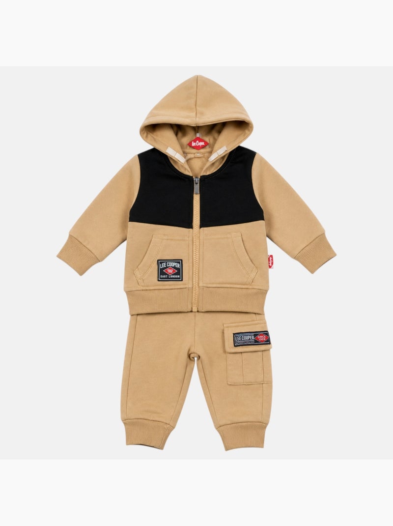 Lee Cooper - Conjunto para bebé menino Bege - Kiabi