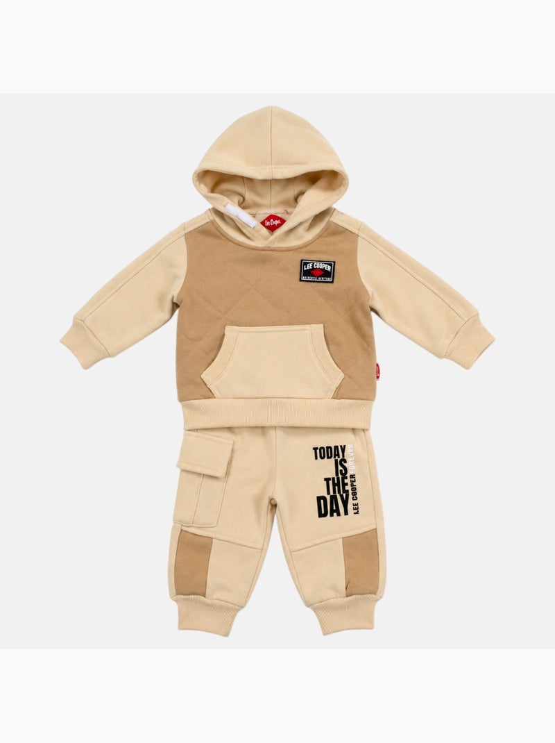 Lee Cooper - Conjunto para bebé menino Bege - Kiabi