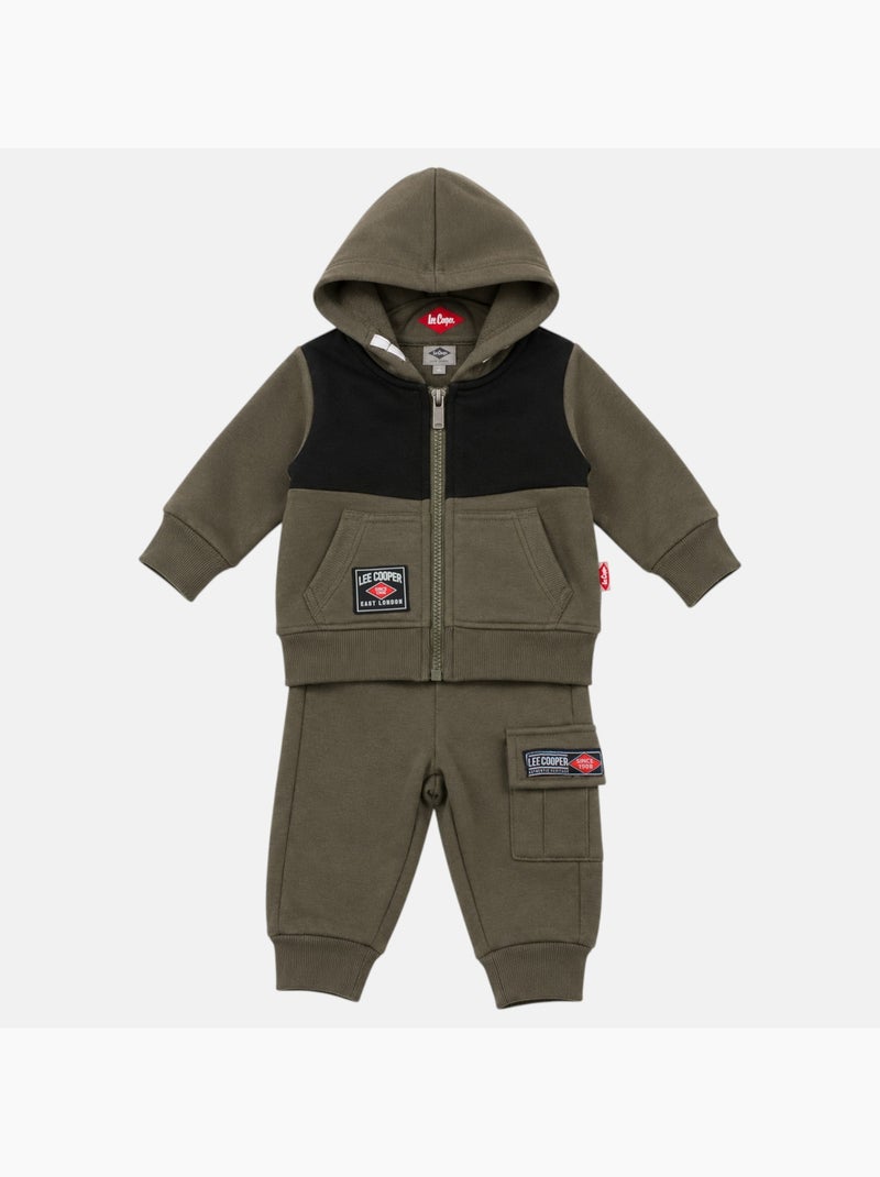 Lee Cooper - Conjunto para bebé menino Cáqui - Kiabi