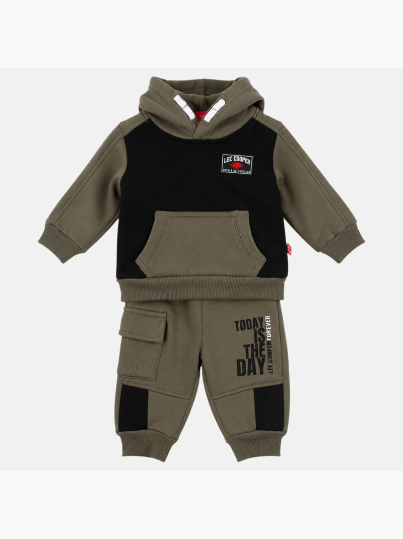 Lee Cooper - Conjunto para bebé menino Cáqui - Kiabi