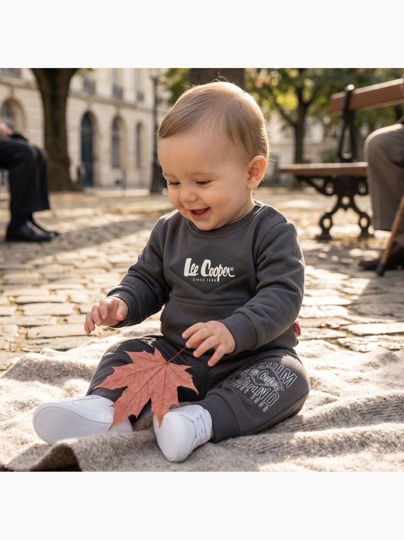 Lee Cooper - Conjunto para bebé menino Cinza antracite - Kiabi