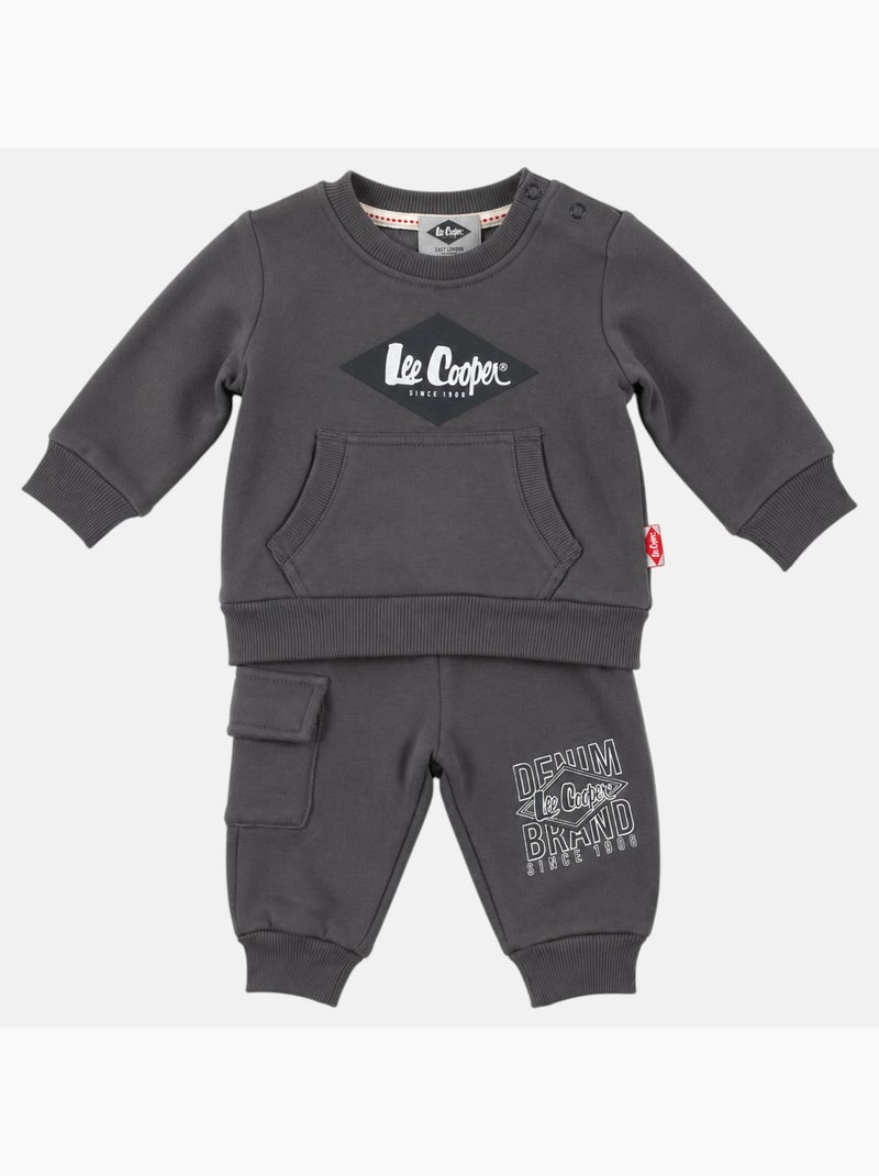 Lee Cooper - Conjunto para bebé menino Cinza antracite - Kiabi