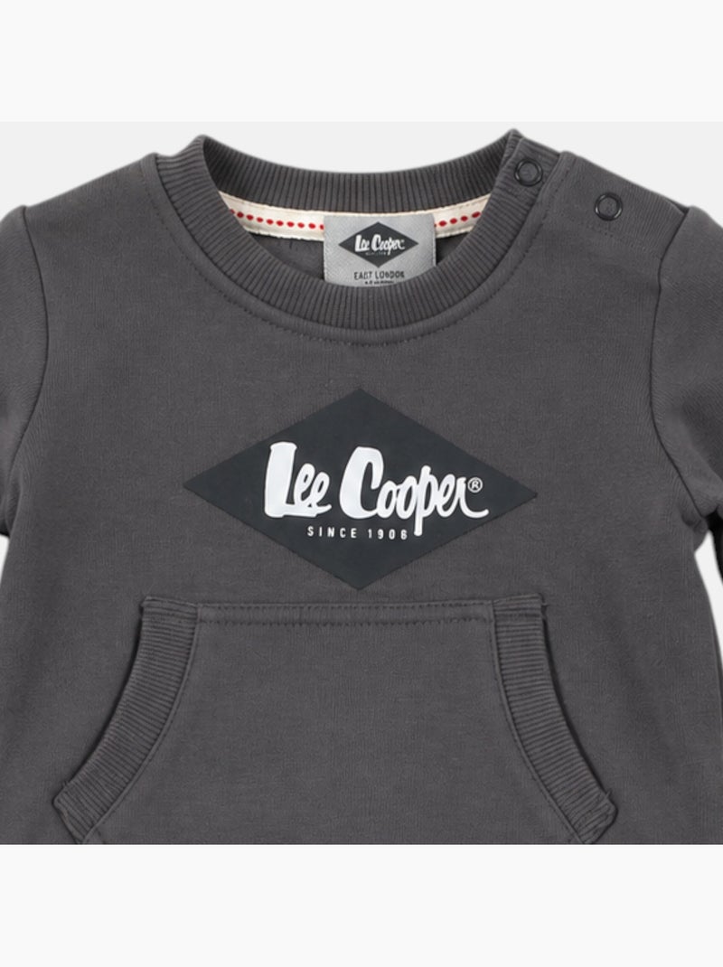Lee Cooper - Conjunto para bebé menino Cinza antracite - Kiabi