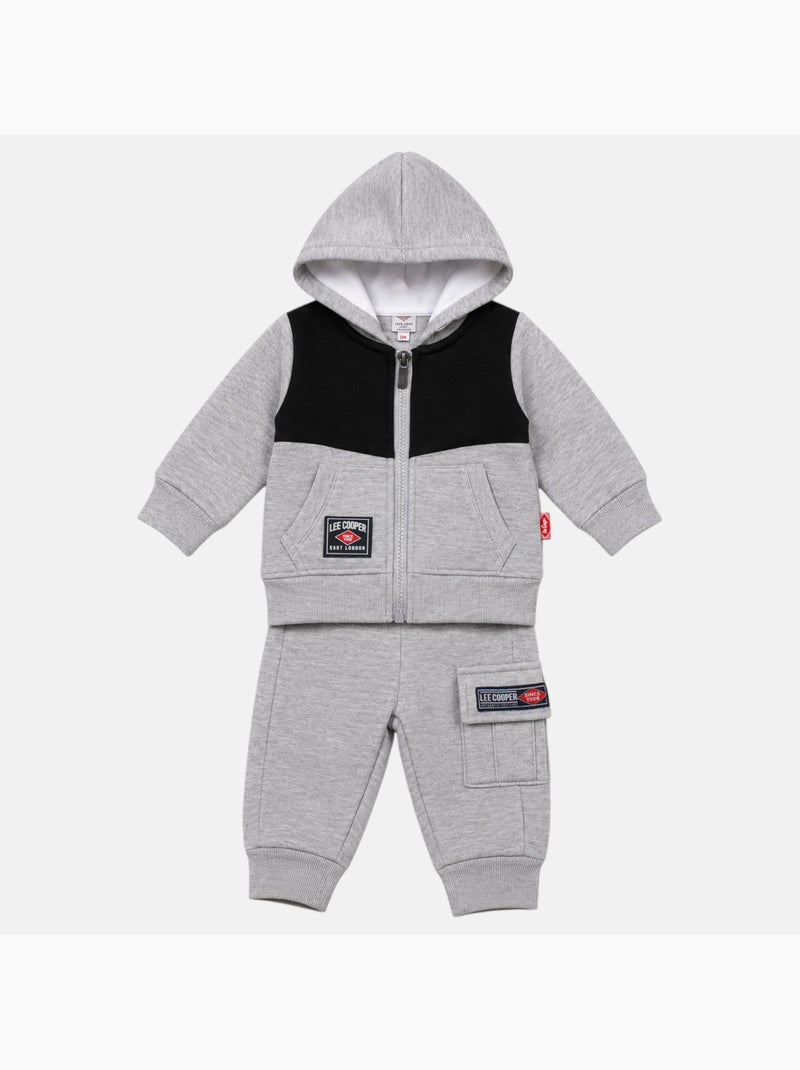 Lee Cooper - Conjunto para bebé menino Cinza - Kiabi