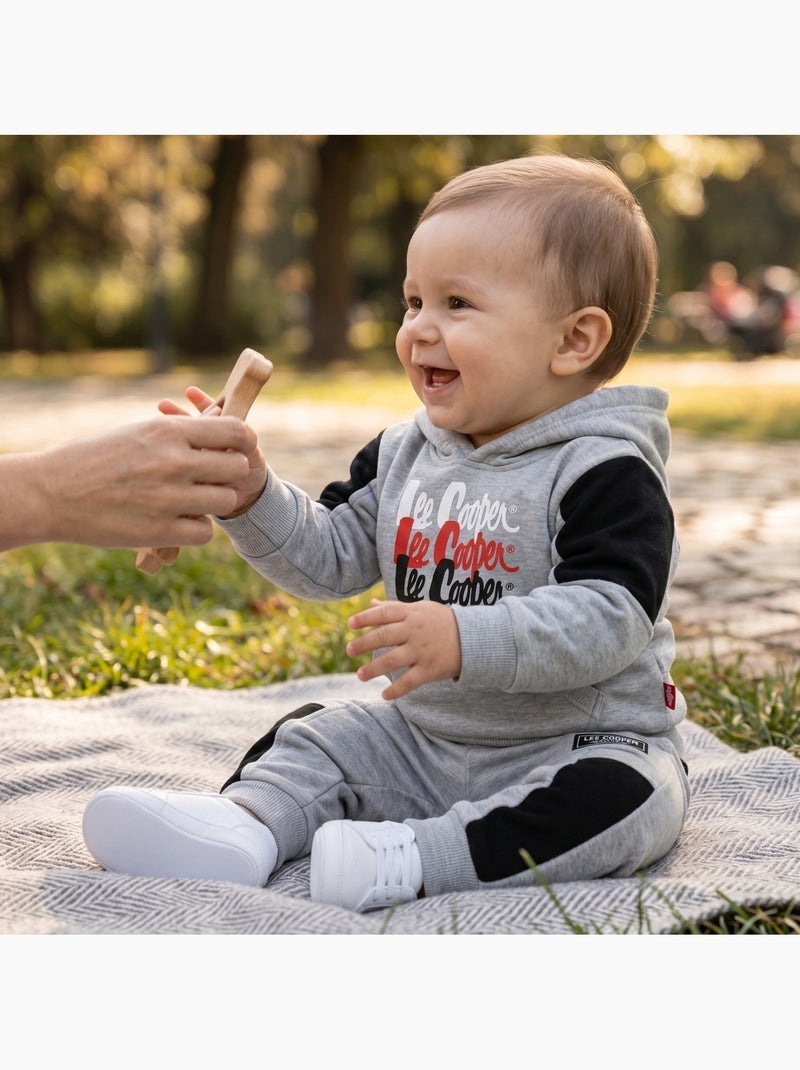 Lee Cooper - Conjunto para bebé menino Cinza - Kiabi