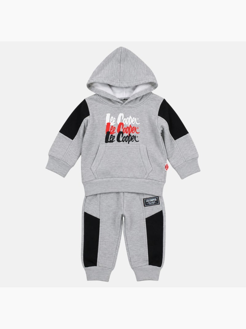 Lee Cooper - Conjunto para bebé menino Cinza - Kiabi