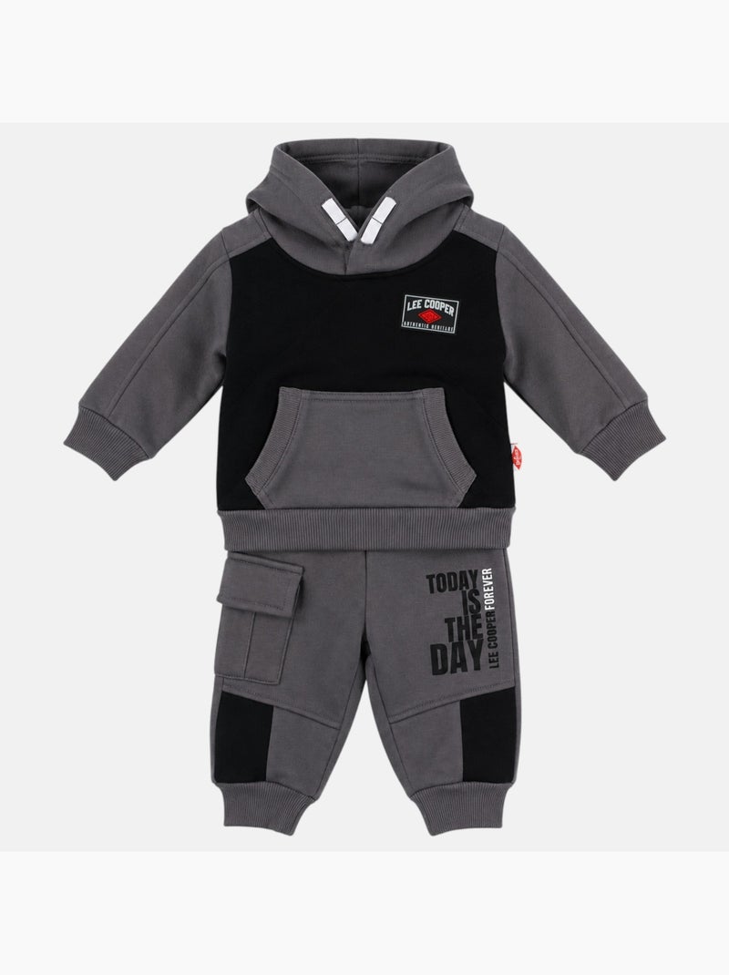 Lee Cooper - Conjunto para bebé menino Cinza - Kiabi