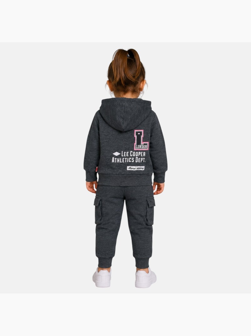 Lee cooper - conjunto para menina Cinza antracite - Kiabi
