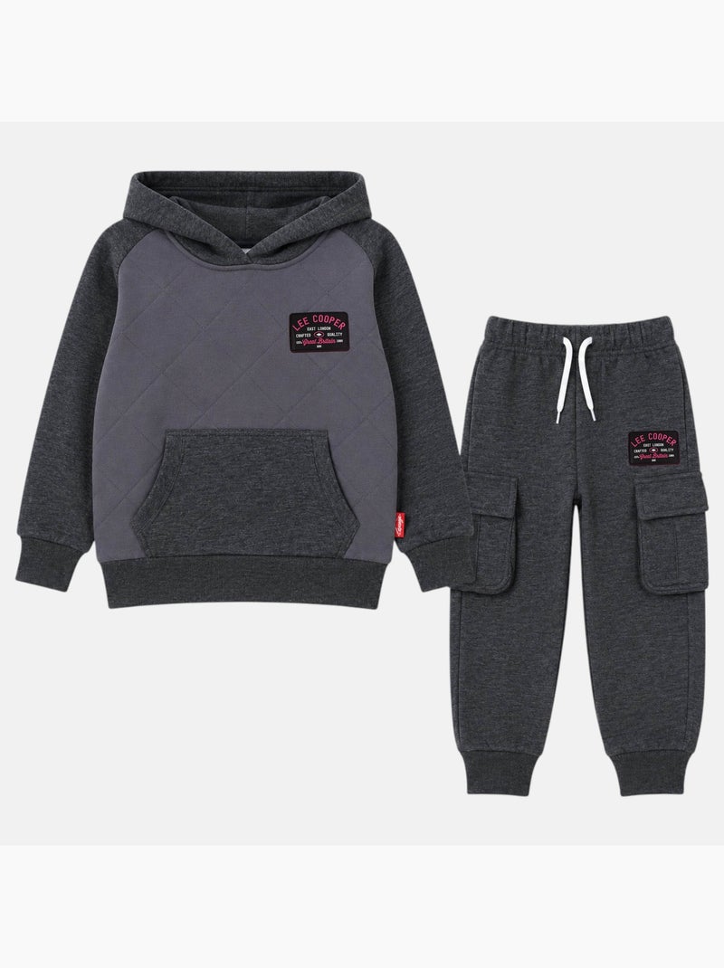 Lee cooper - conjunto para menina Cinza antracite - Kiabi