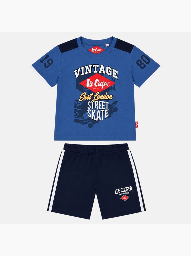 Lee Cooper - Conjunto para menino Azul - Kiabi