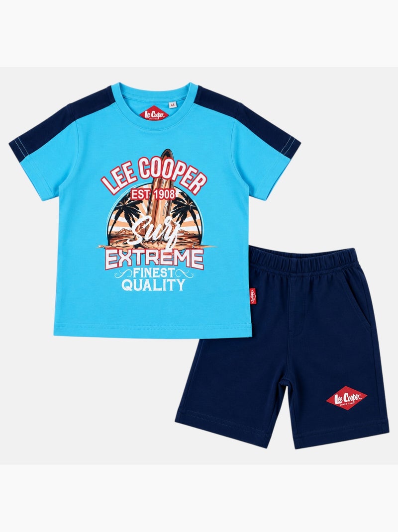 Lee Cooper - Conjunto para menino Azul - Kiabi