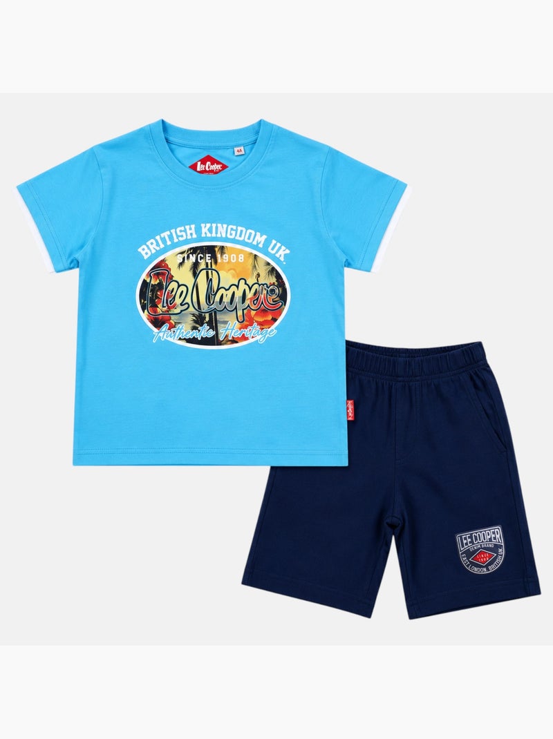 Lee Cooper - Conjunto para menino Azul - Kiabi