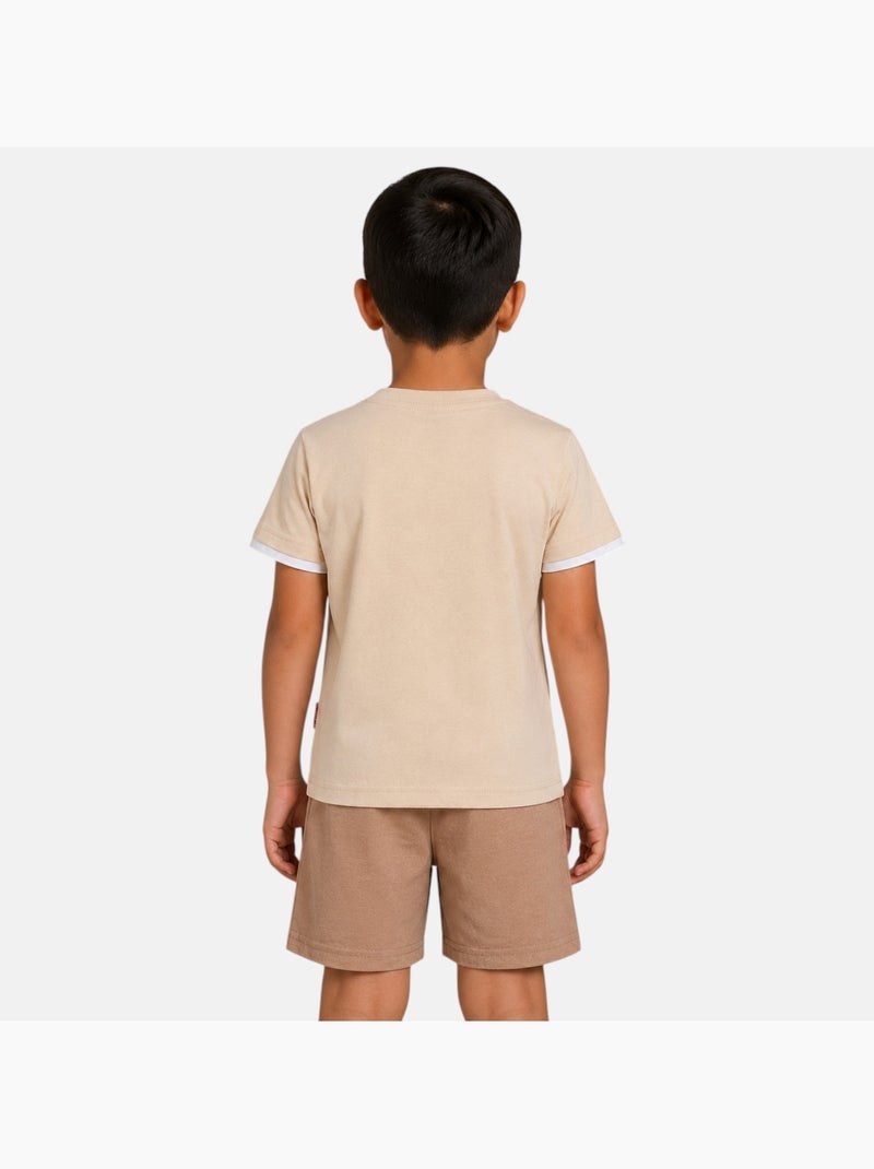 Lee Cooper - Conjunto para menino Bege - Kiabi