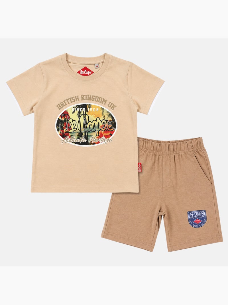 Lee Cooper - Conjunto para menino Bege - Kiabi