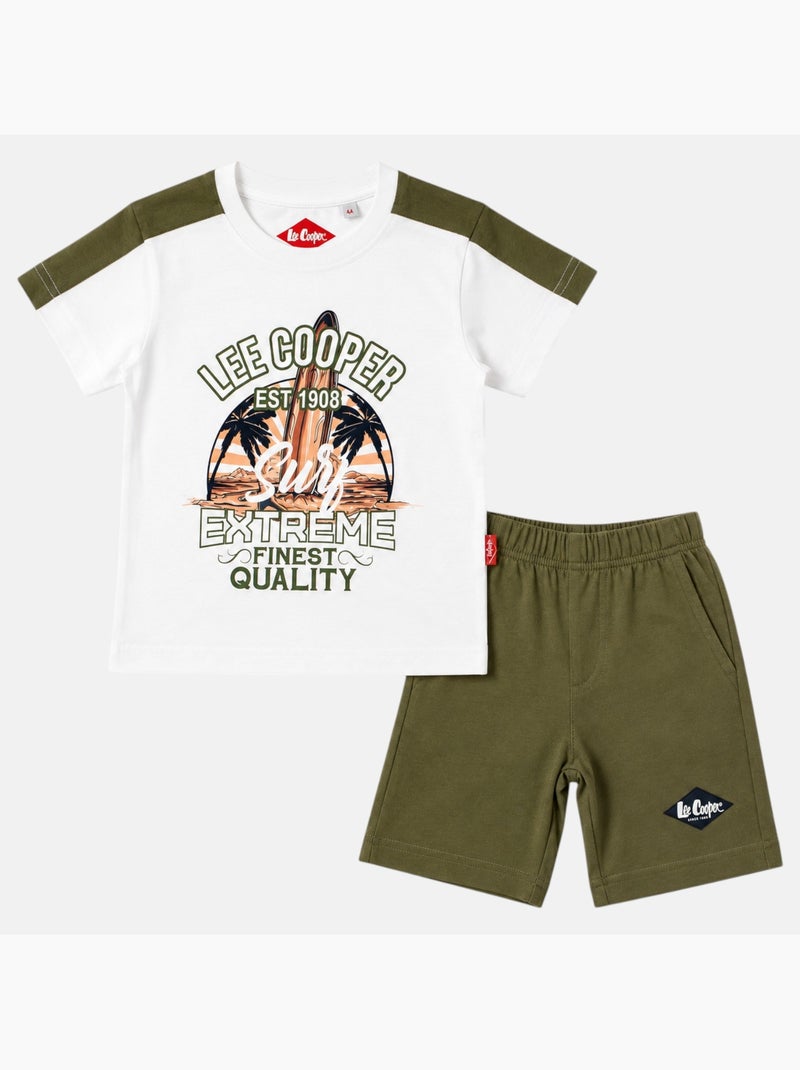 Lee Cooper - Conjunto para menino Branco - Kiabi