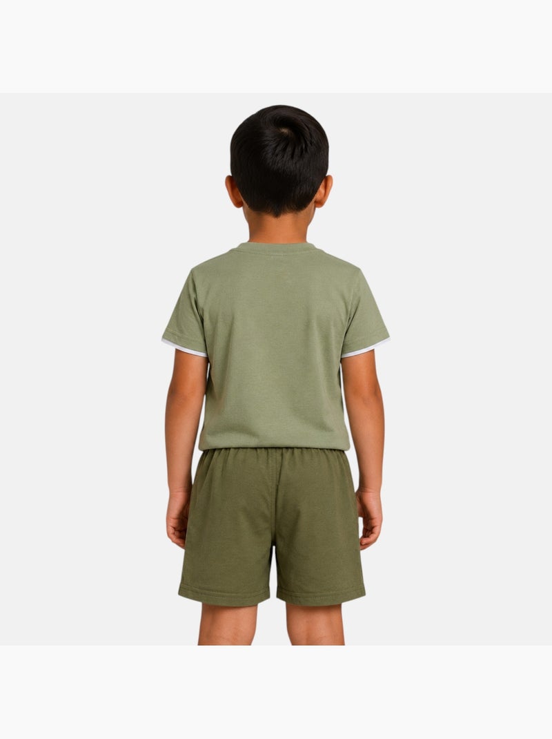 Lee Cooper - Conjunto para menino Cáqui - Kiabi