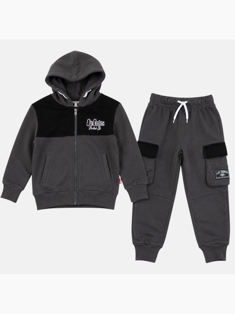 Lee Cooper - Conjunto para menino Cinza antracite - Kiabi