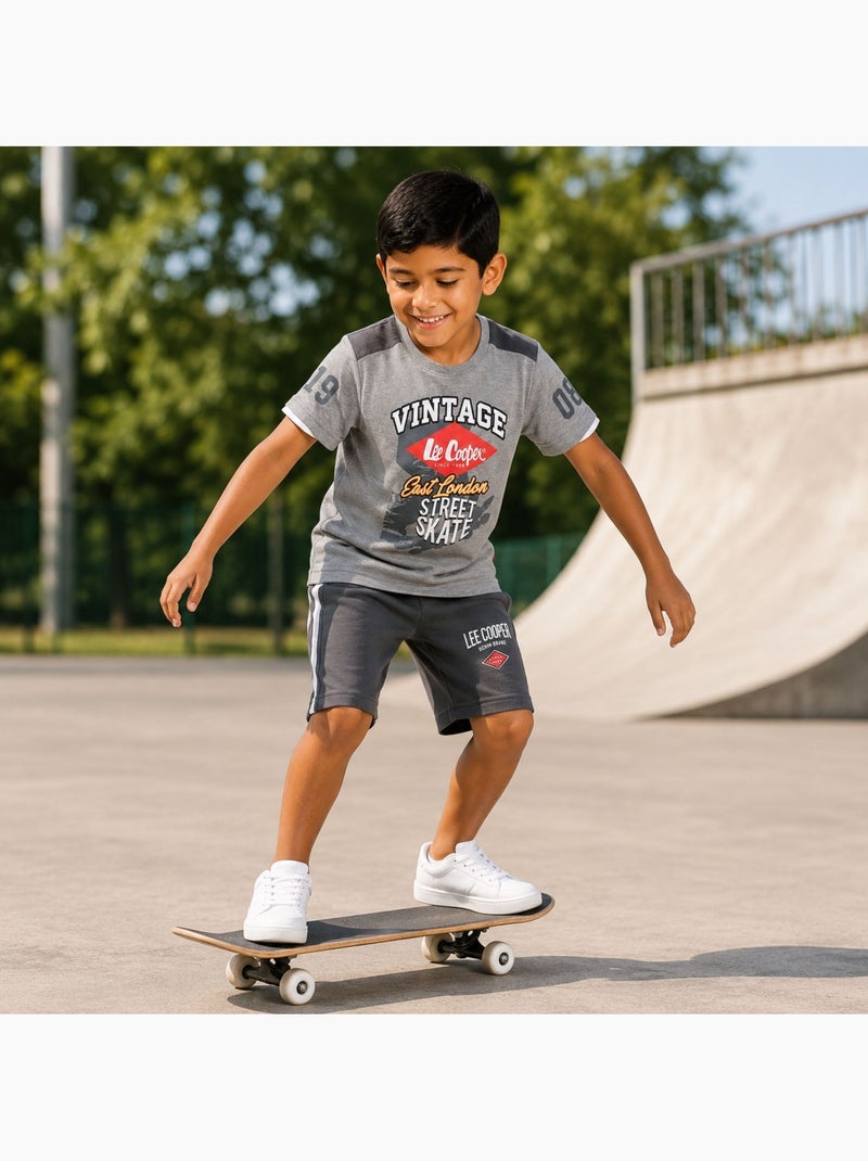Lee Cooper - Conjunto para menino Cinza - Kiabi